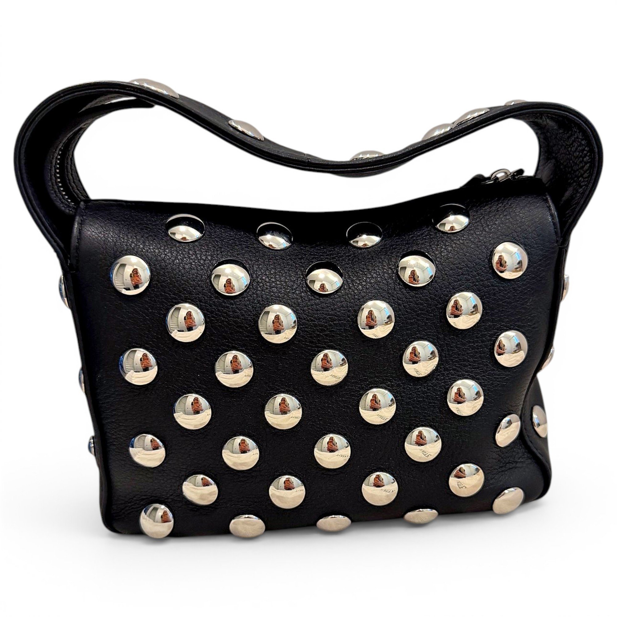 Elena leather handbag