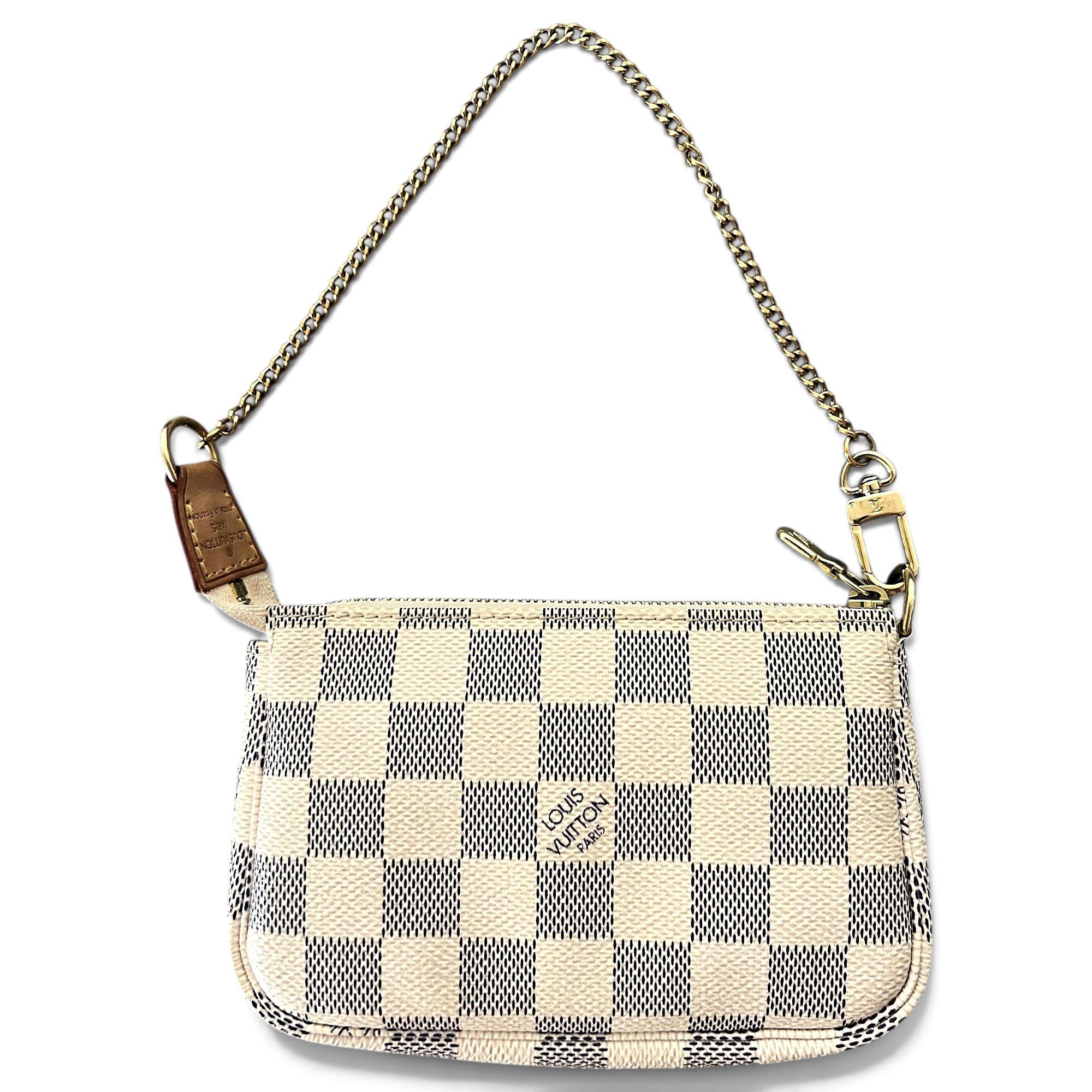 Louis Vuitton Pochette Accessoire cloth handbag