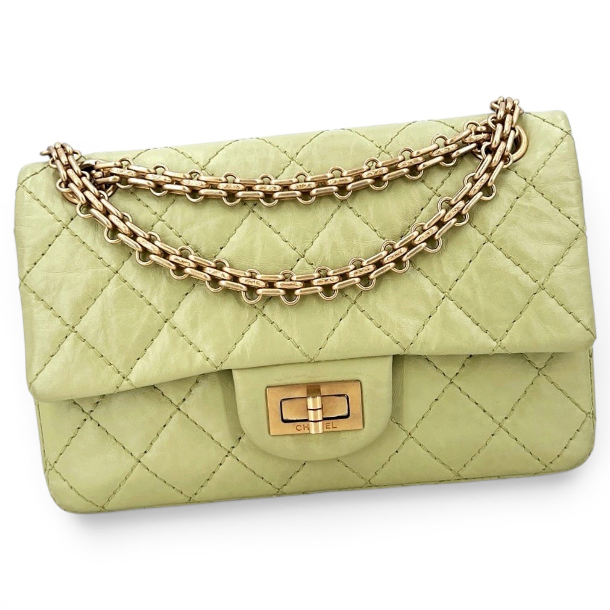 2.55 leather handbag