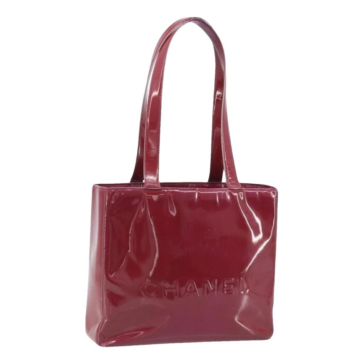 Leather tote