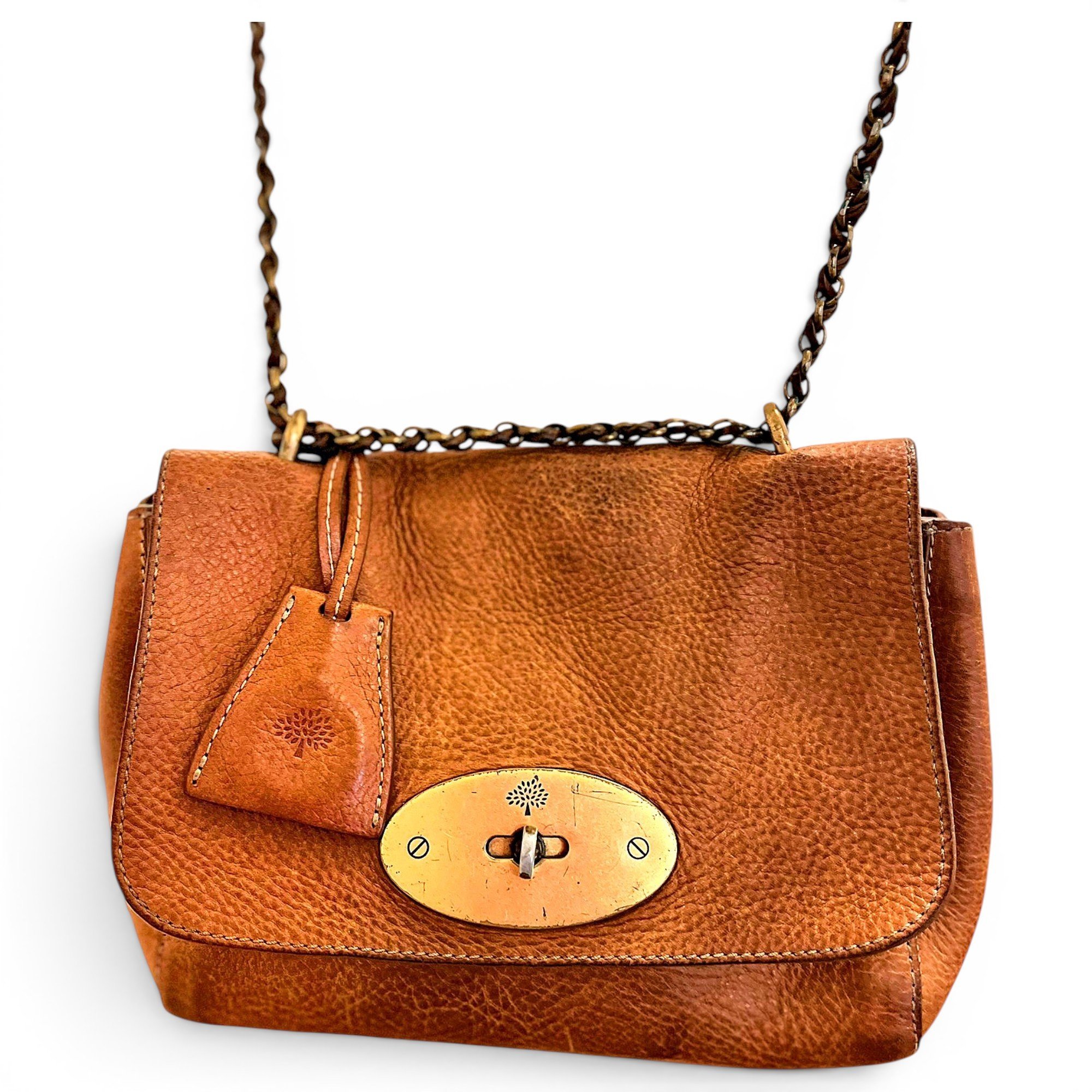 Lily leather crossbody bag