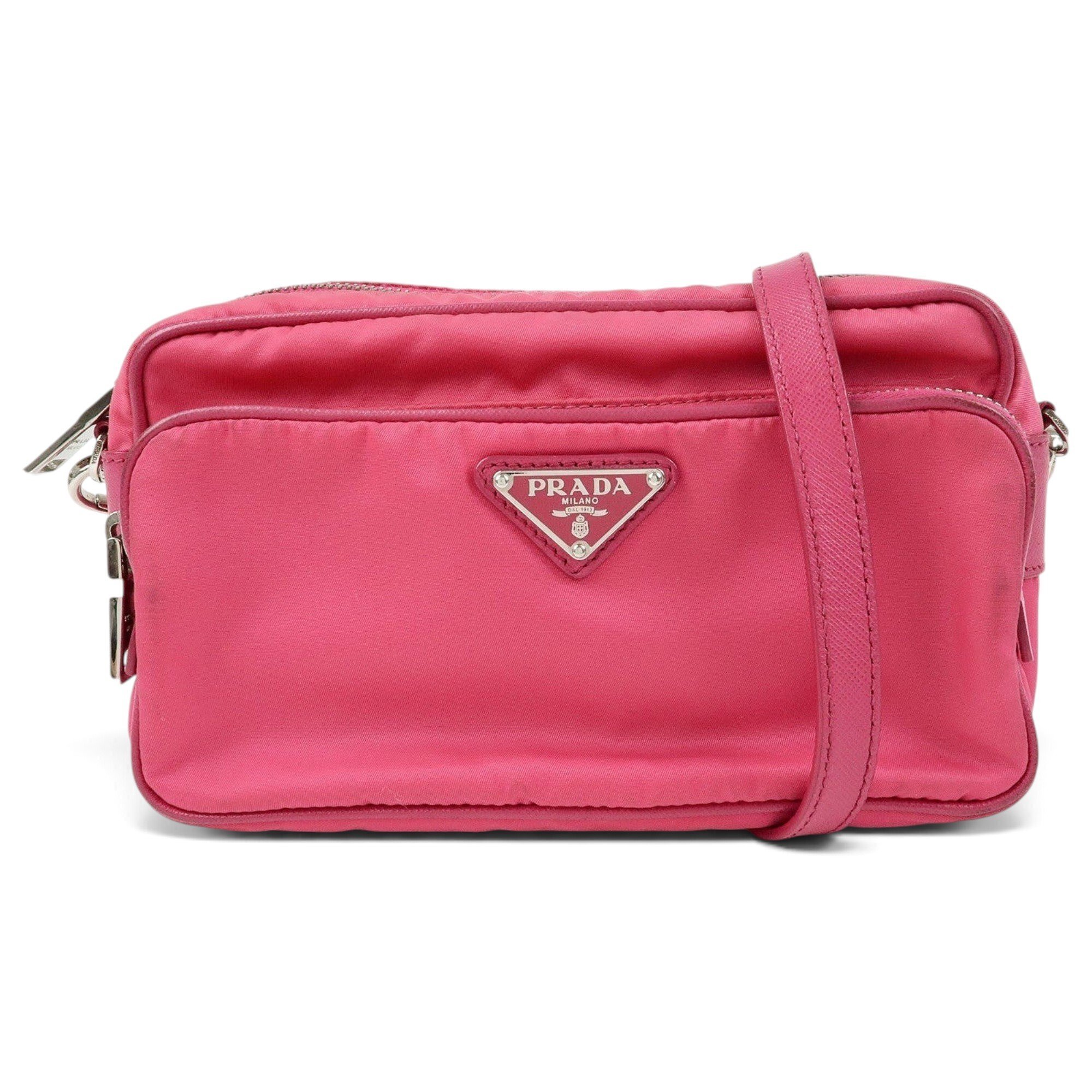 Triangle crossbody bag