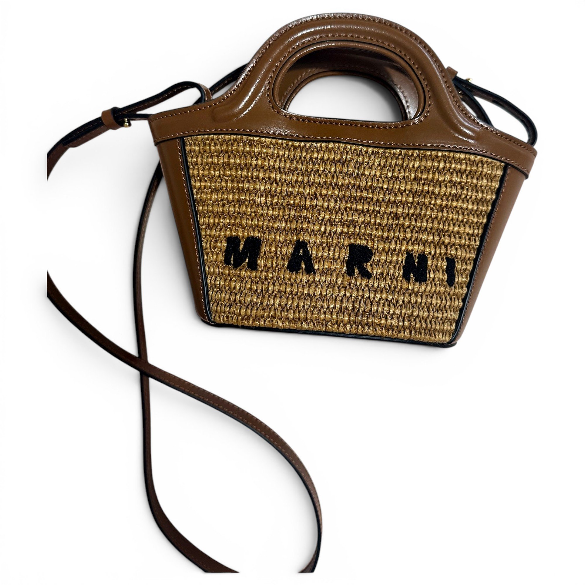 Marni Tropicalia cloth mini bag