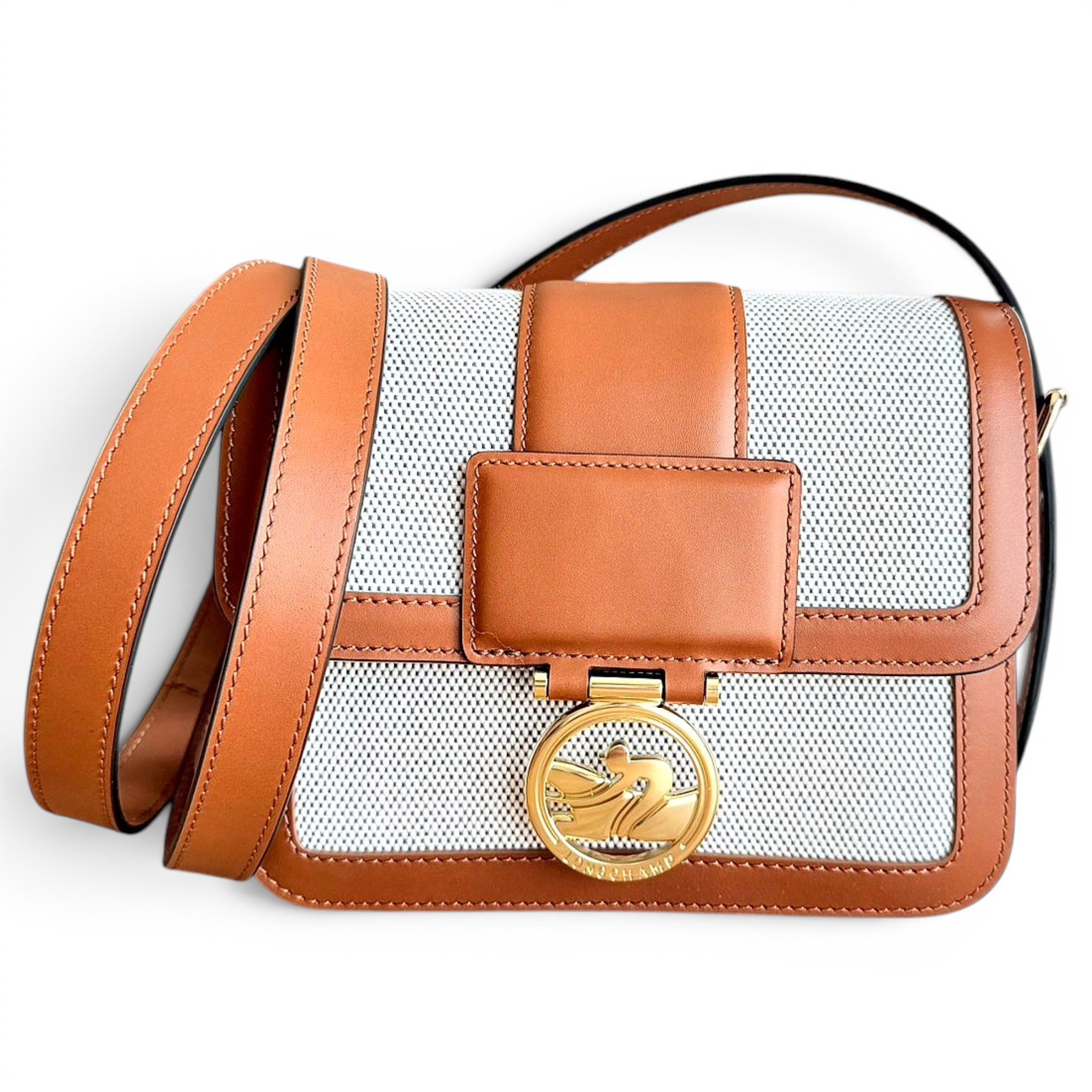 Leather crossbody bag