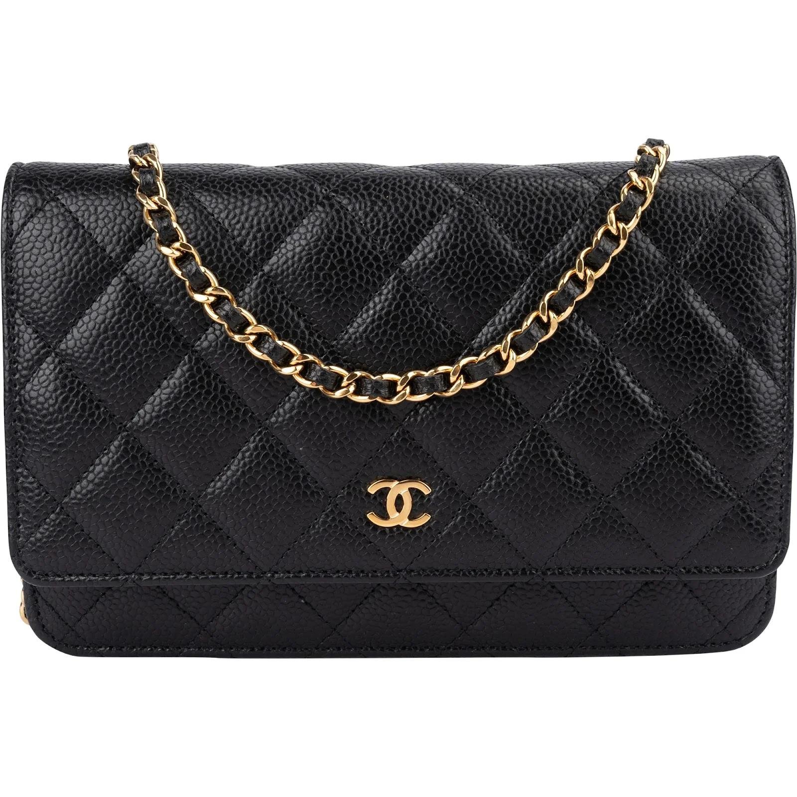 Wallet On Chain Timeless/Classique leather crossbody bag