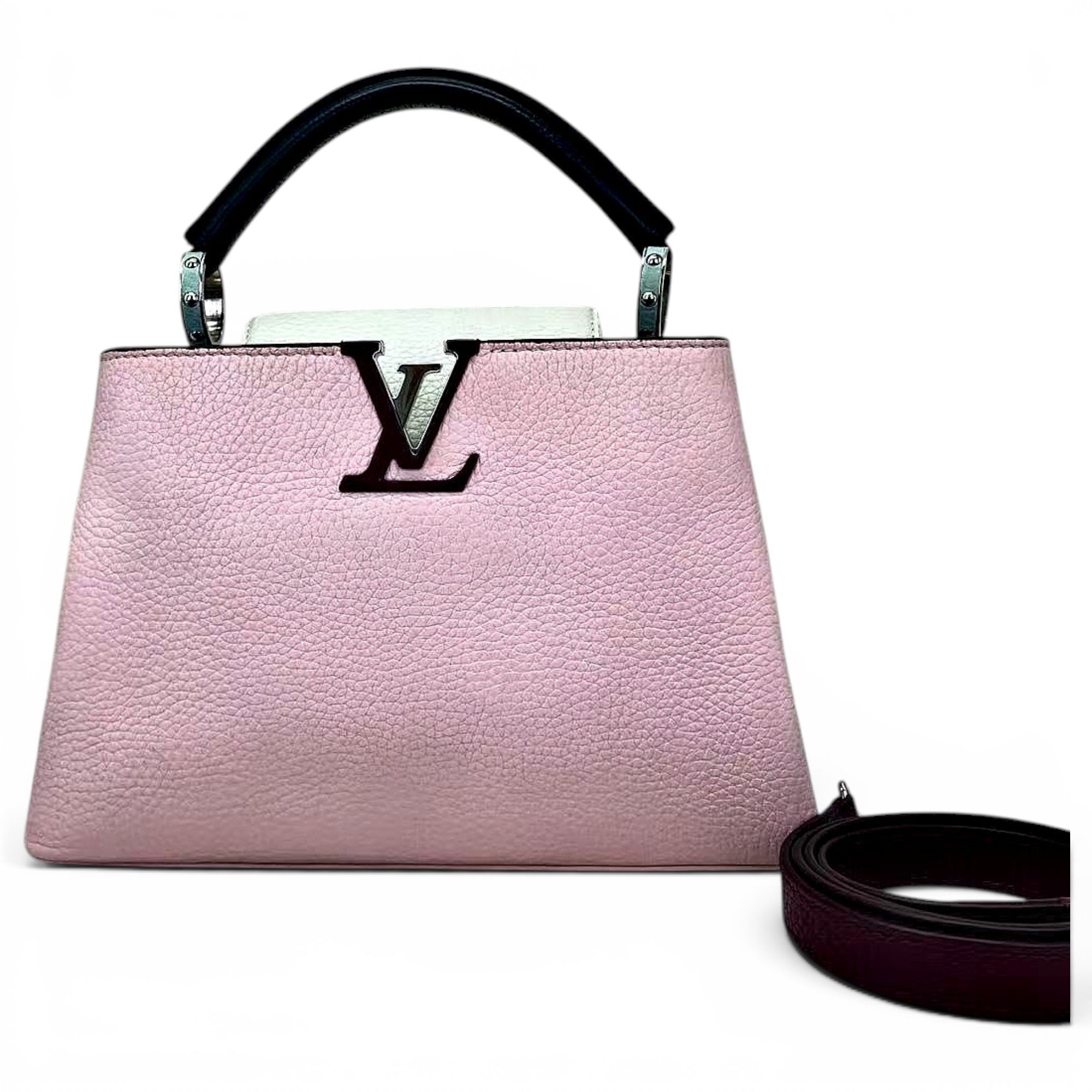 Capucines leather handbag