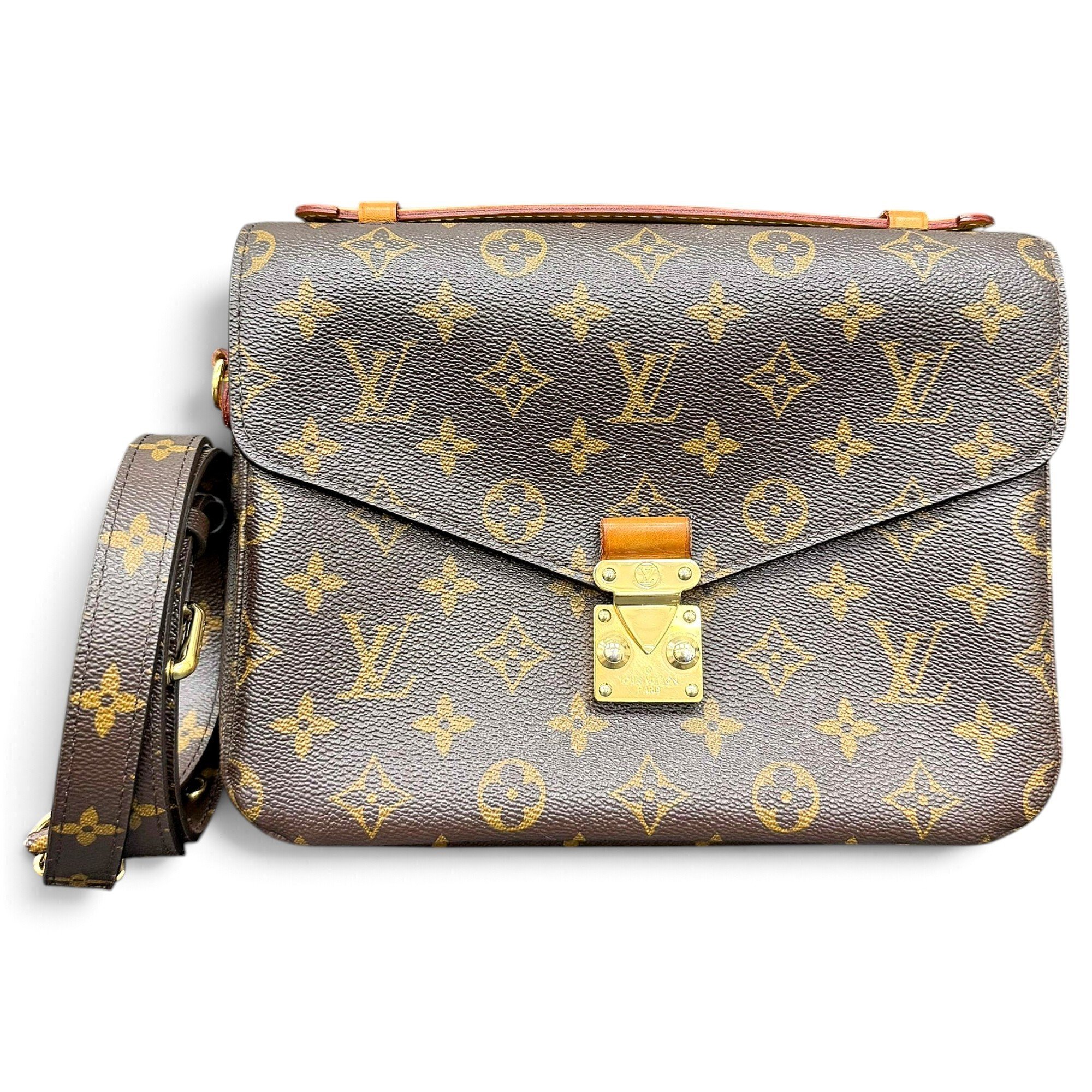Metis leather handbag