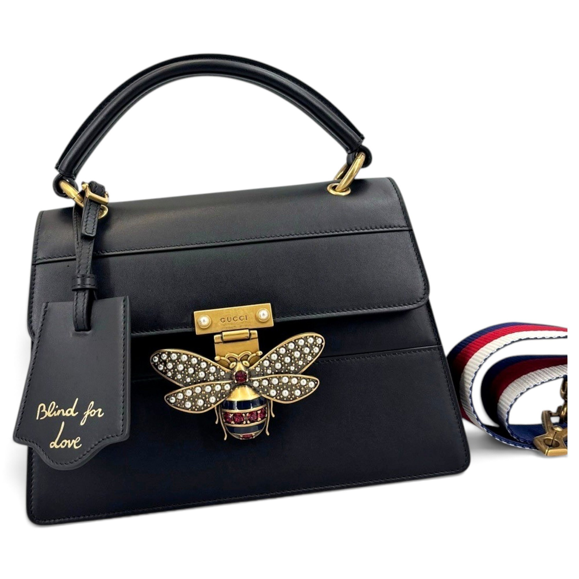Queen Margaret leather handbag
