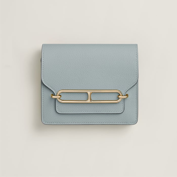 Bleu Glacier Roulis Slim Wallet
