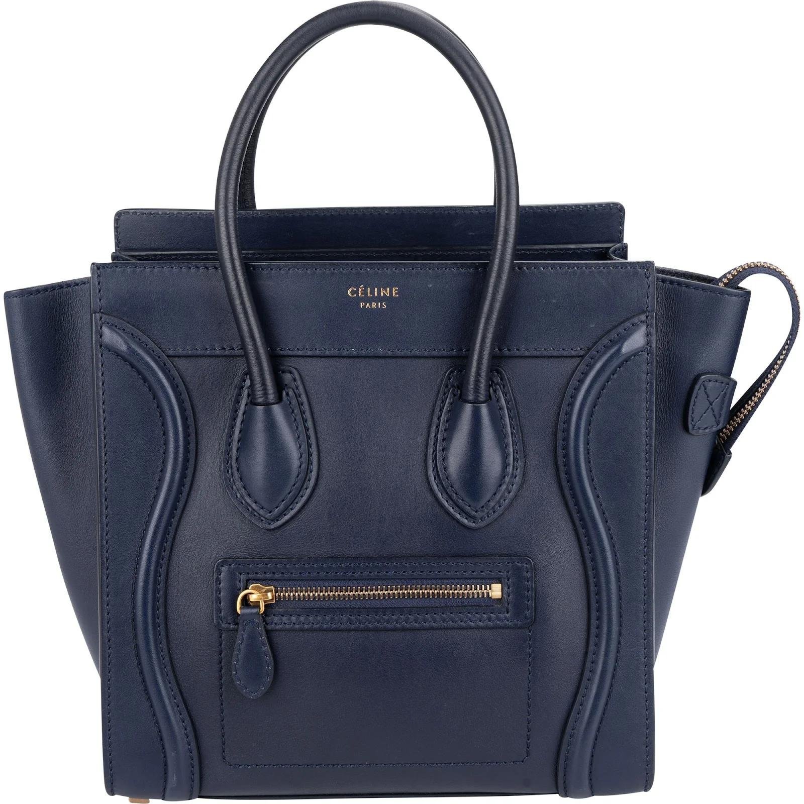 Luggage leather handbag