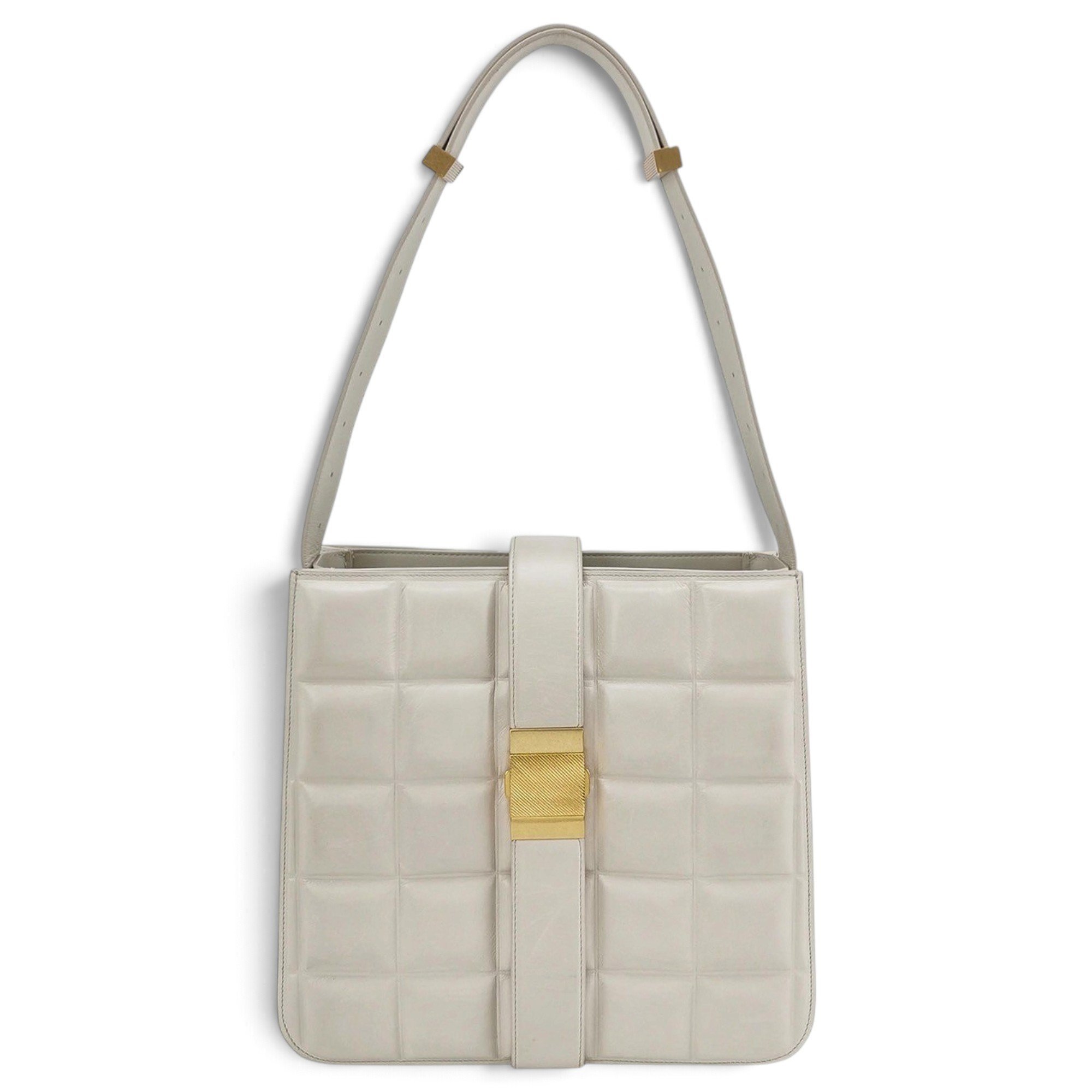 Marie Padded leather handbag
