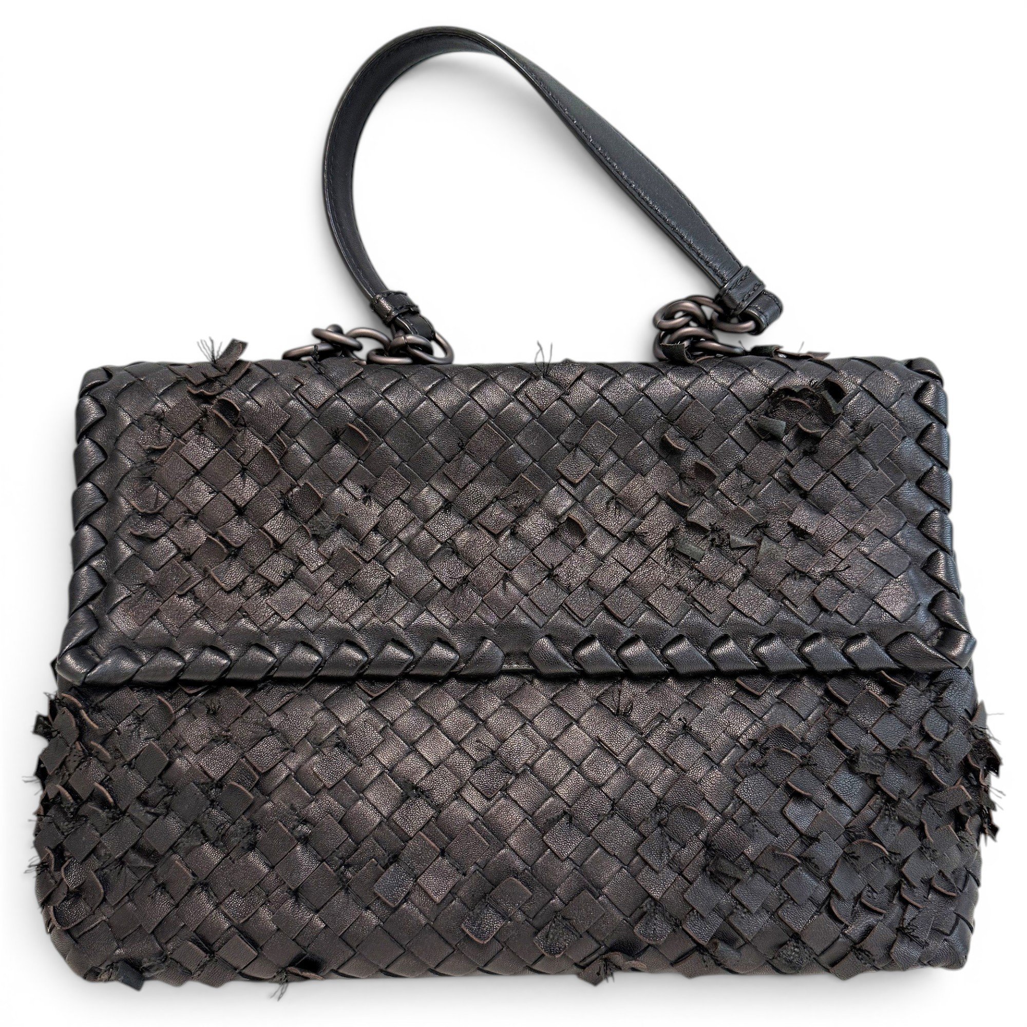 Leather handbag