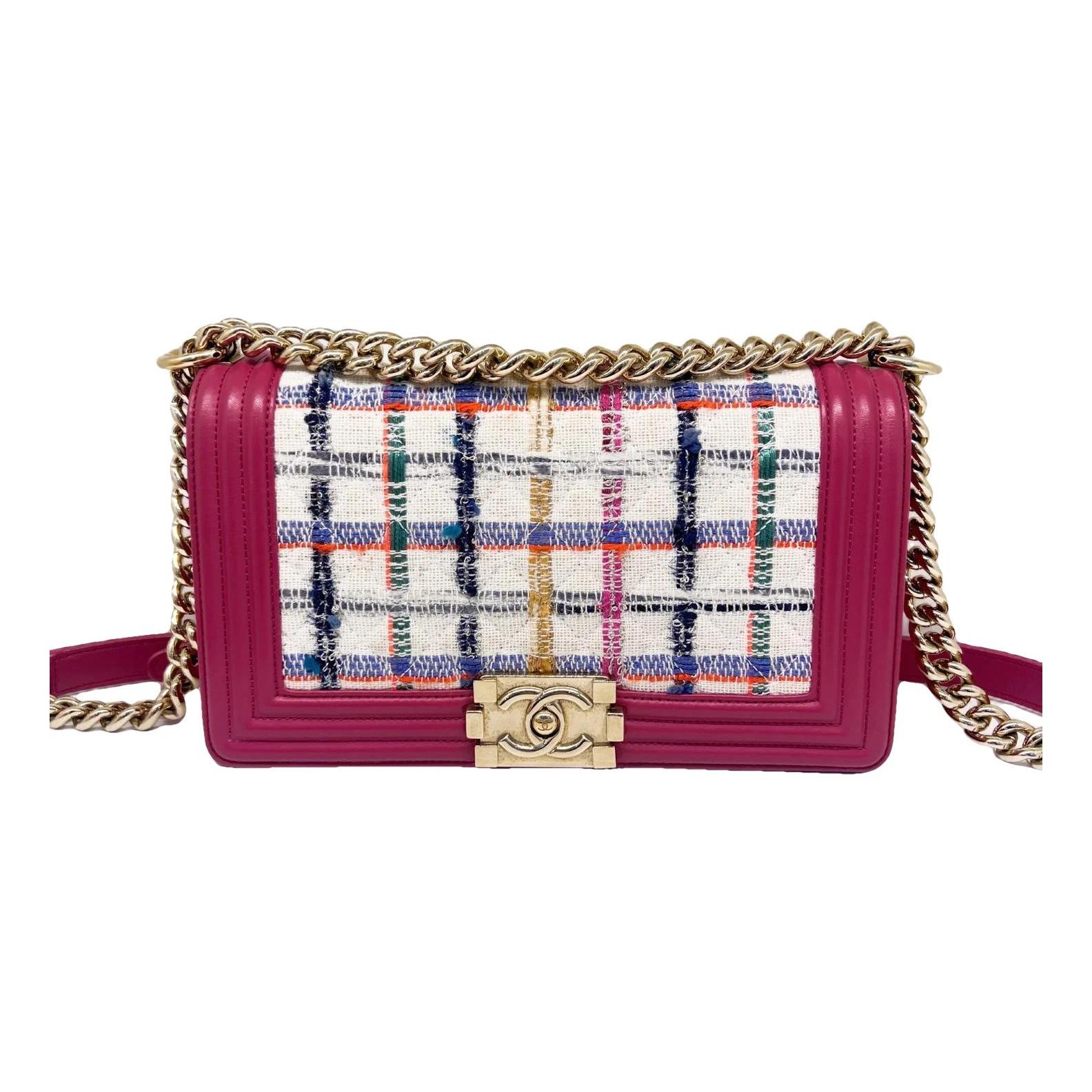 Boy tweed handbag