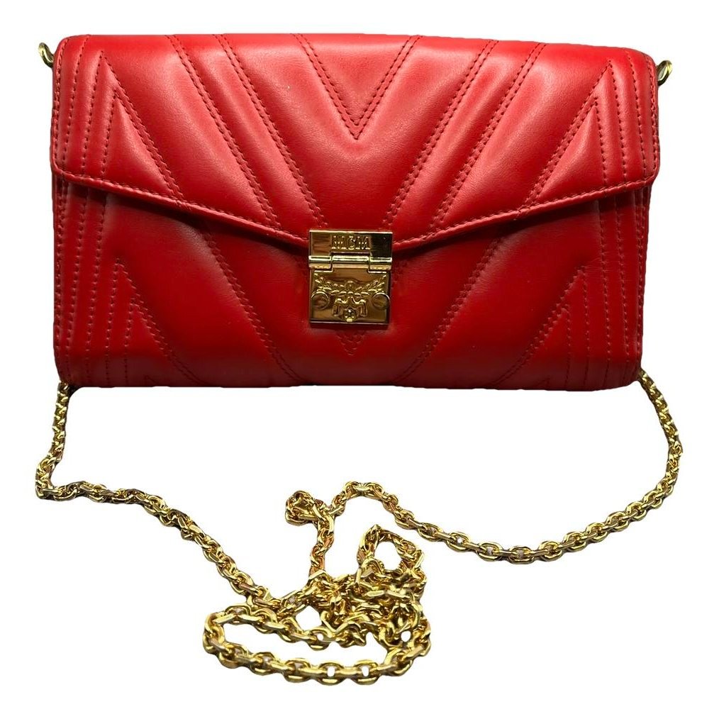 Leather crossbody bag