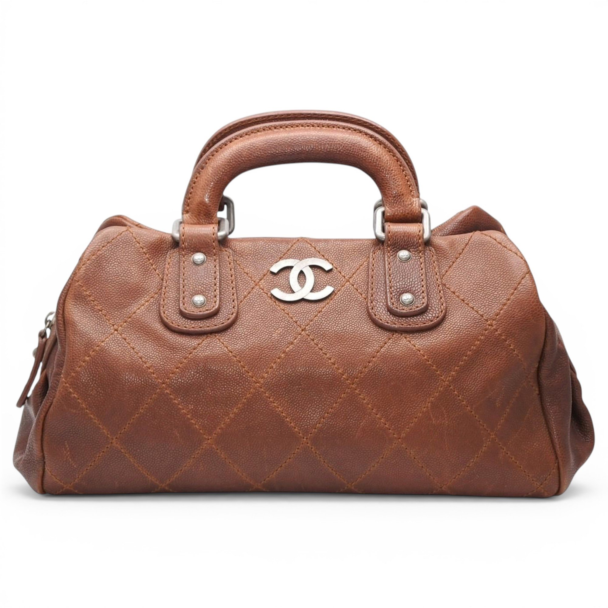 Leather handbag