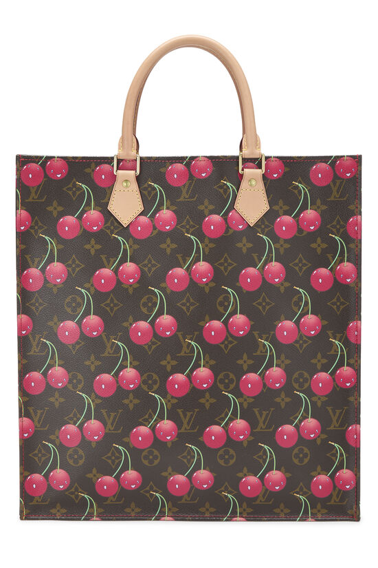 Louis Vuitton Takashi Murakami x Louis Vuitton Monogram Cerises Sac Plat