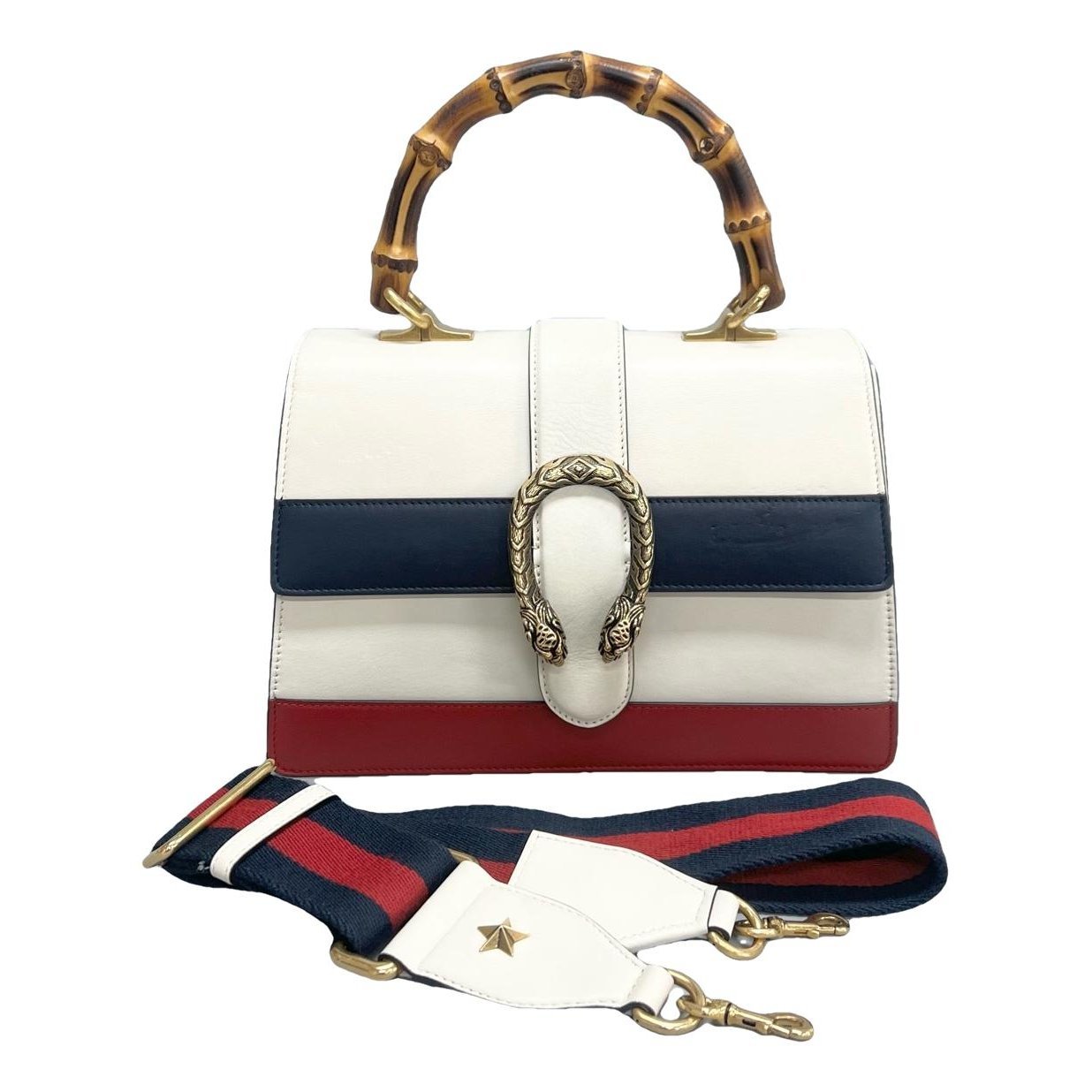 Dionysus Bamboo leather handbag