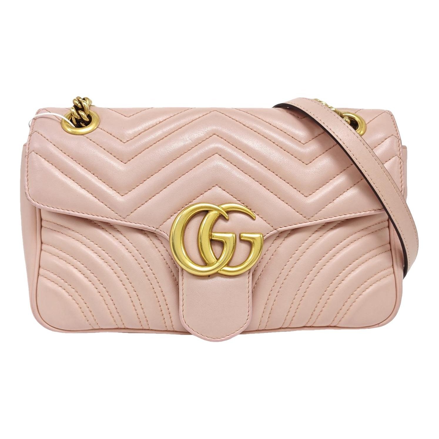 GG Marmont Flap leather crossbody bag