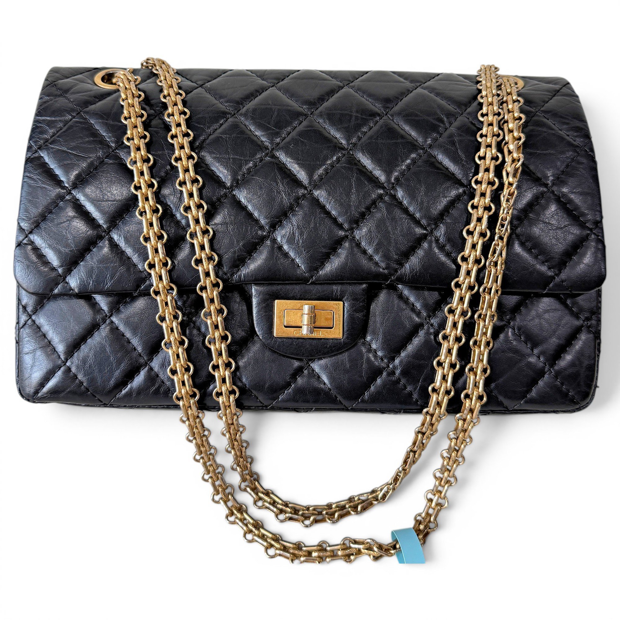 2.55 leather handbag
