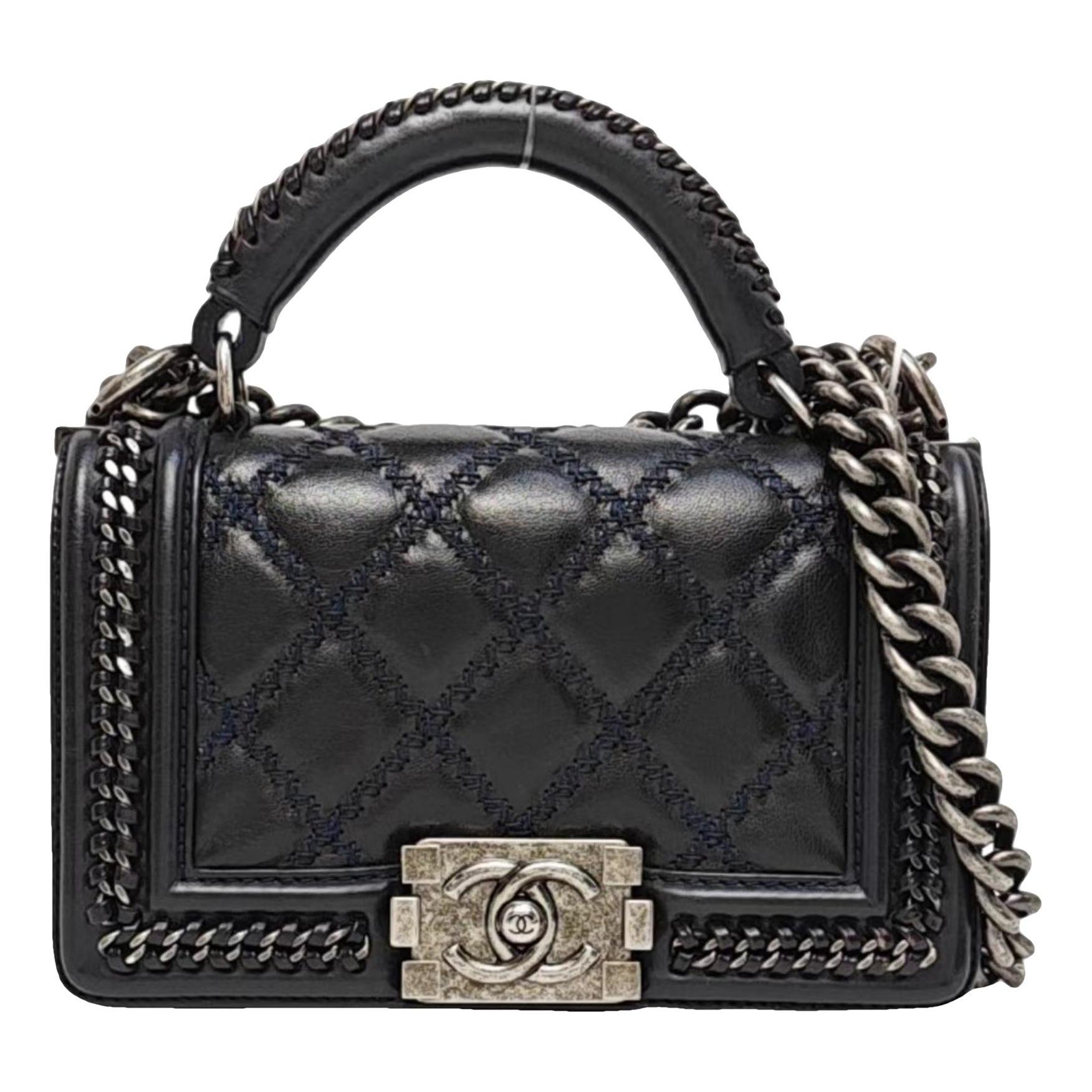 Boy leather handbag