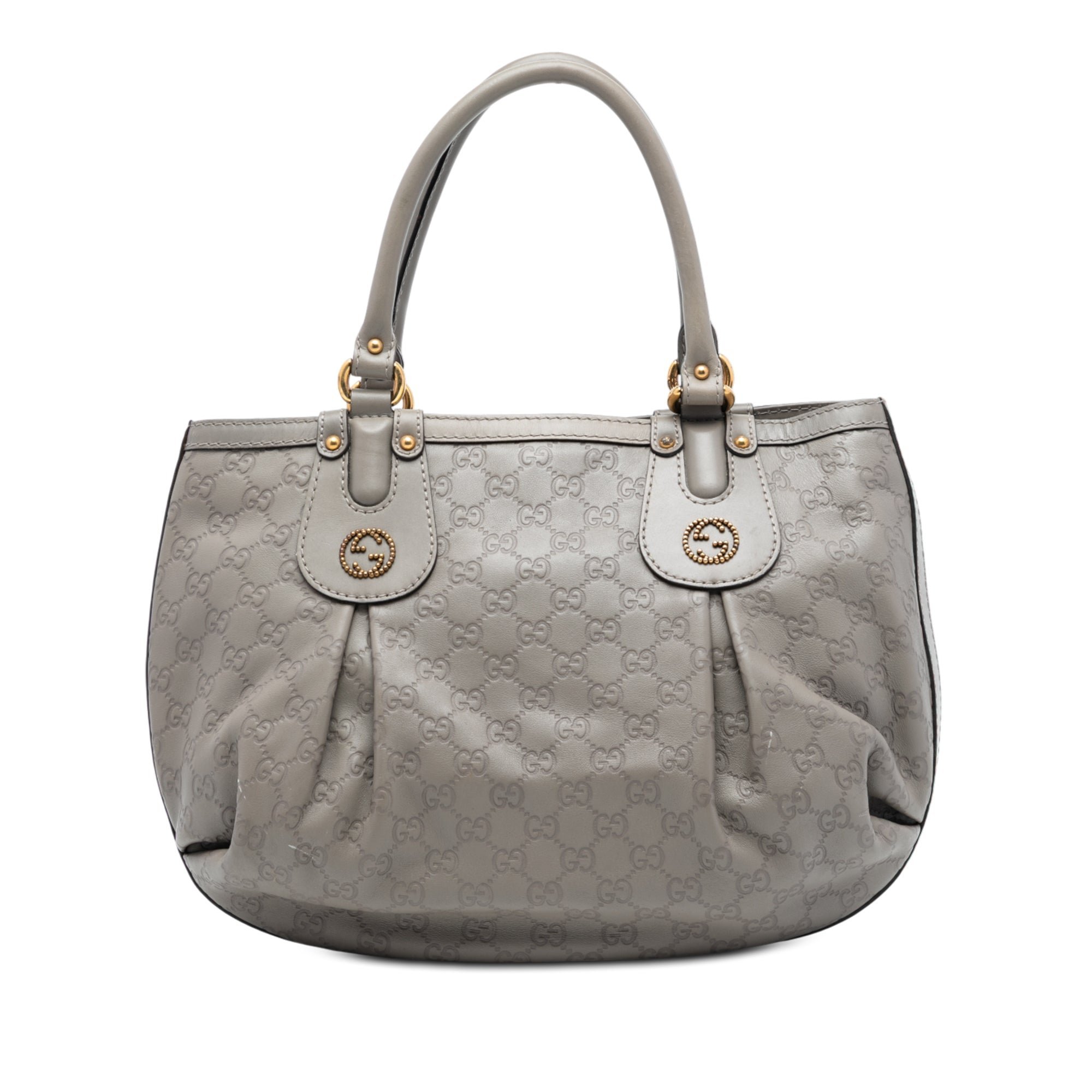 Leather tote