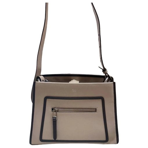 Runaway leather handbag