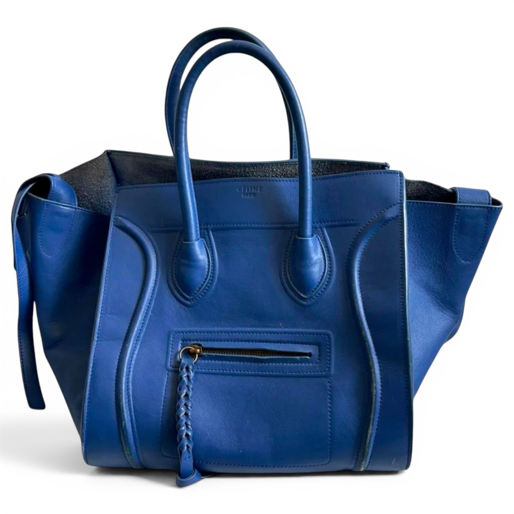 Luggage leather handbag