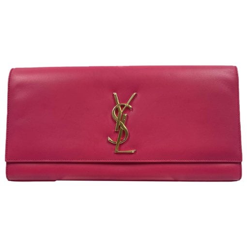 Cassandre leather clutch bag