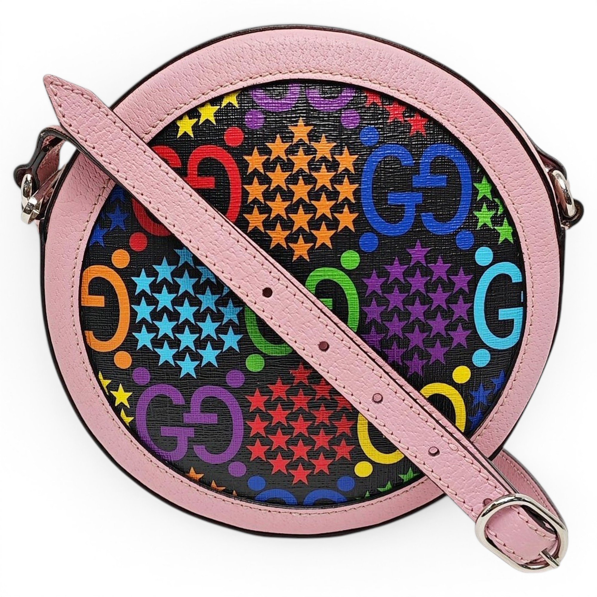 GG Marmont Round cloth crossbody bag