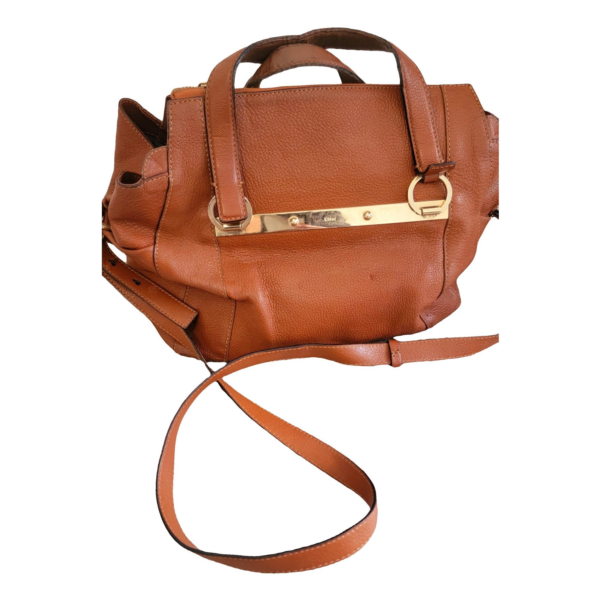 Leather handbag