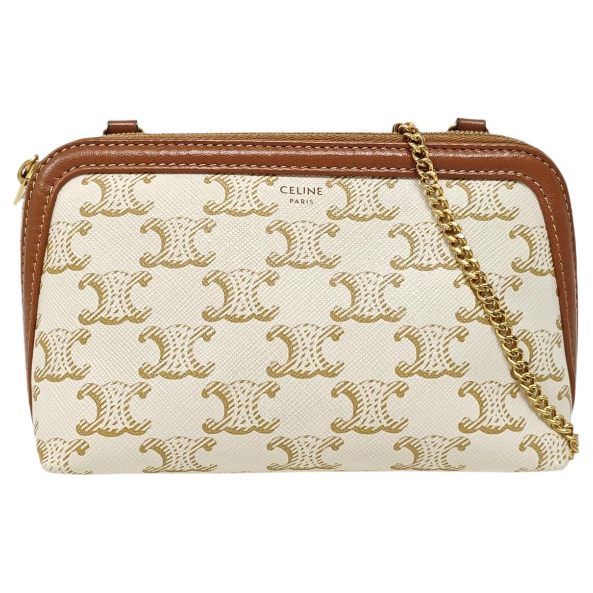Leather crossbody bag