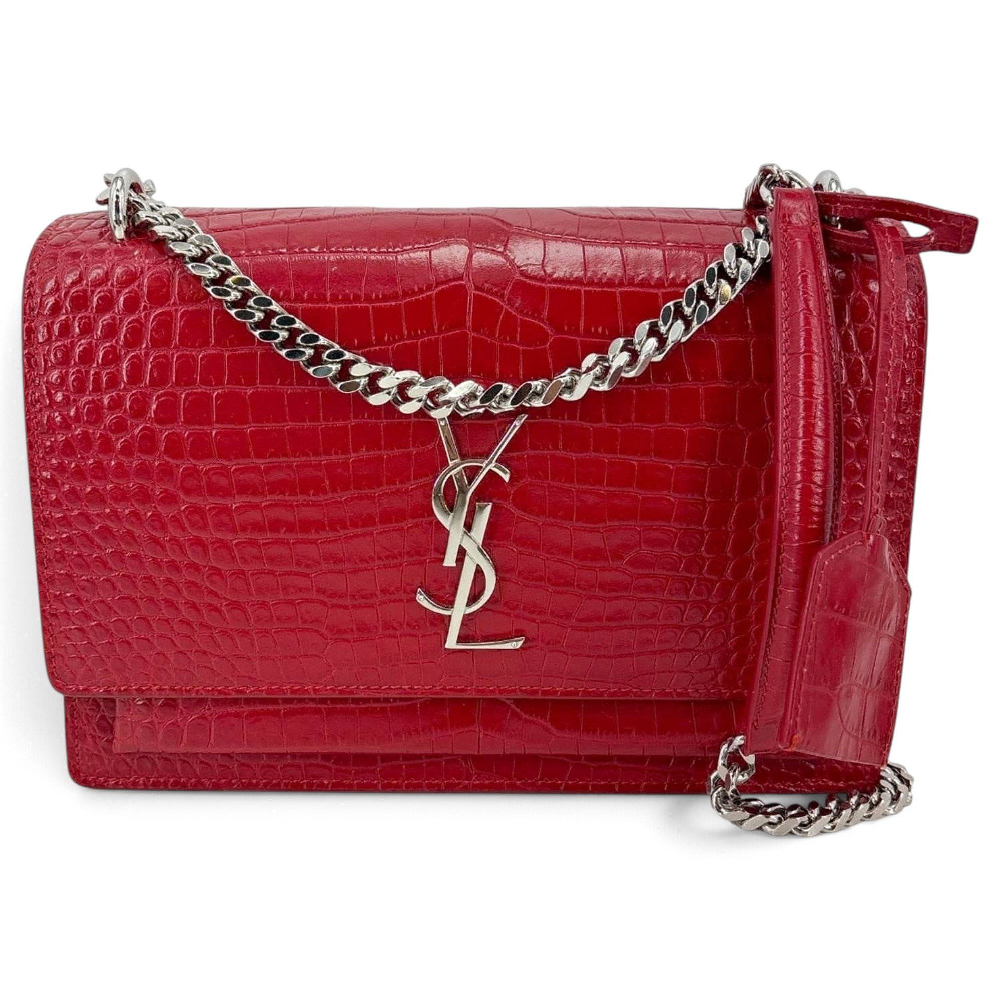 Leather crossbody bag