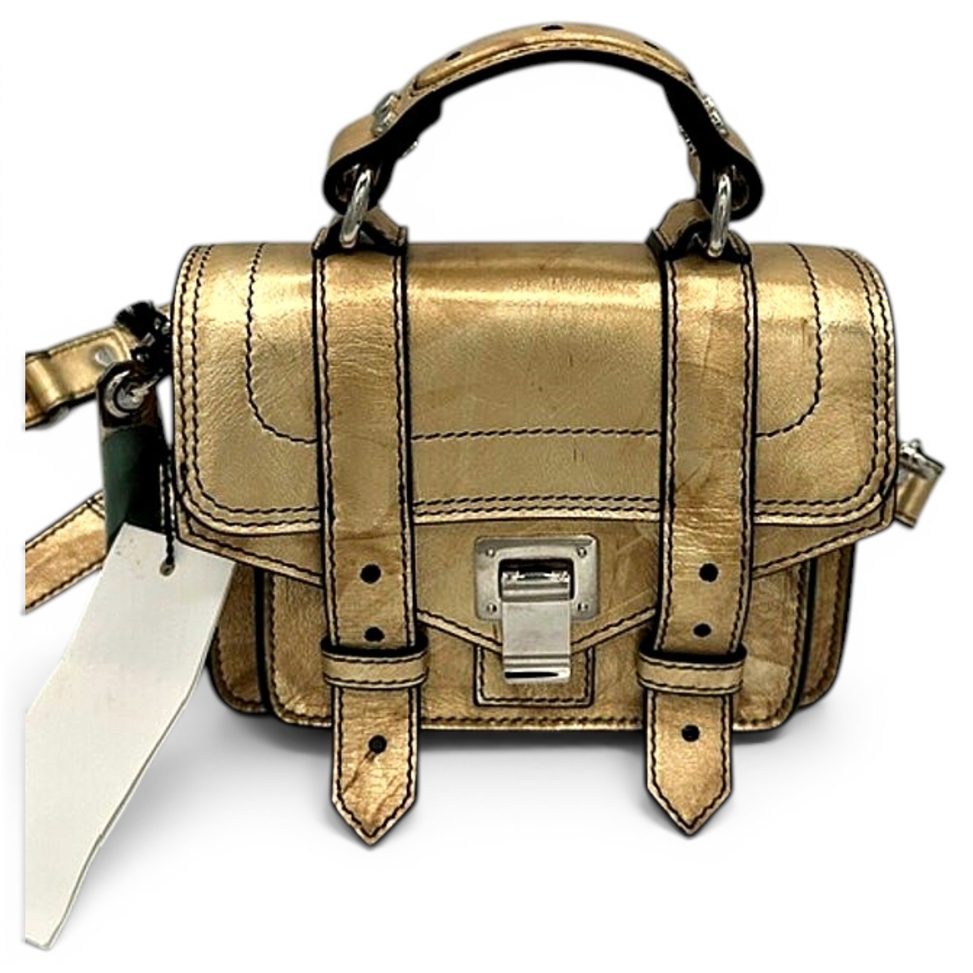 Leather satchel