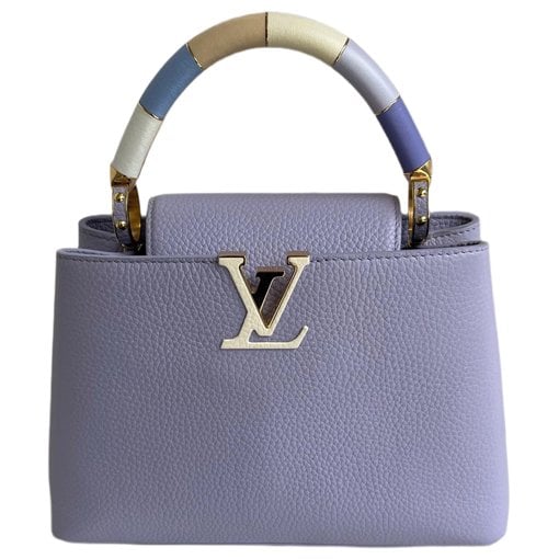 Capucines leather handbag