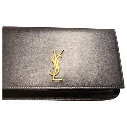 Cassandre leather clutch bag