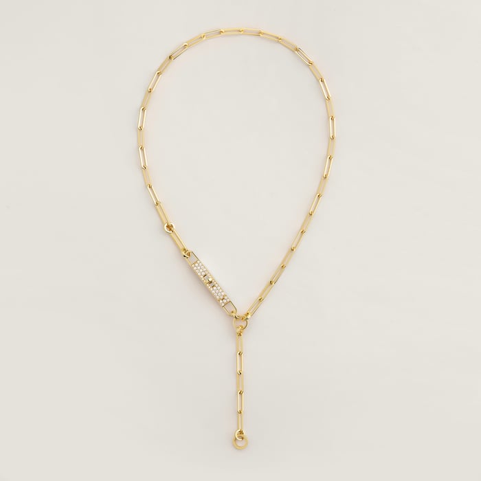 Sans Coloris Kelly Chaine Lariat Necklace, Small Model