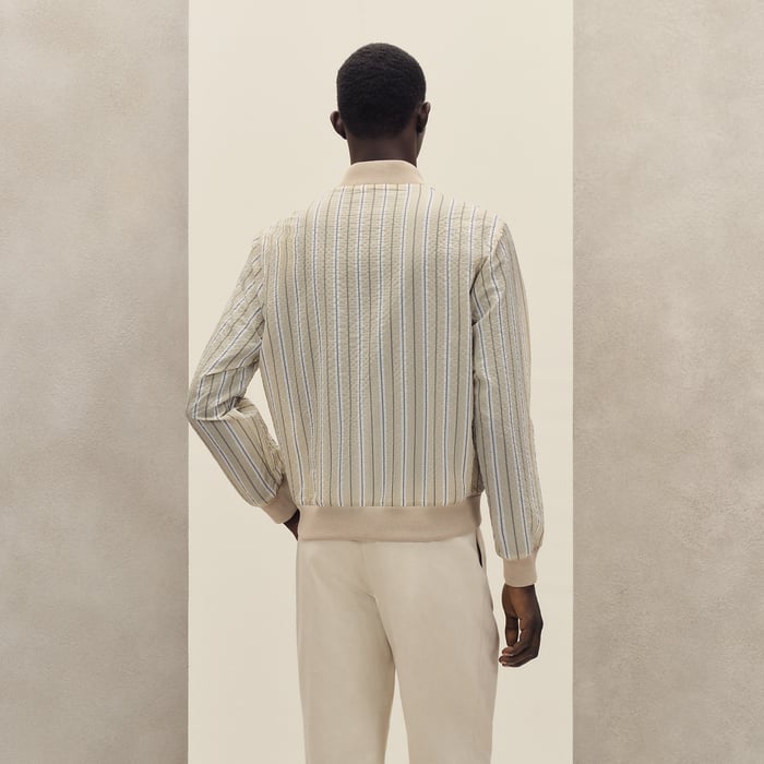 Corde Rib-trim Jacket