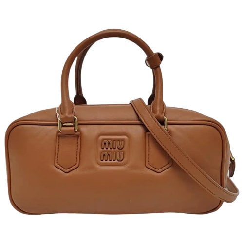 Arcadie leather handbag