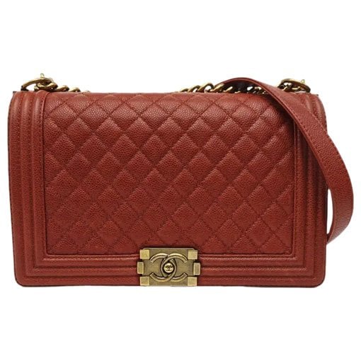 Leather handbag