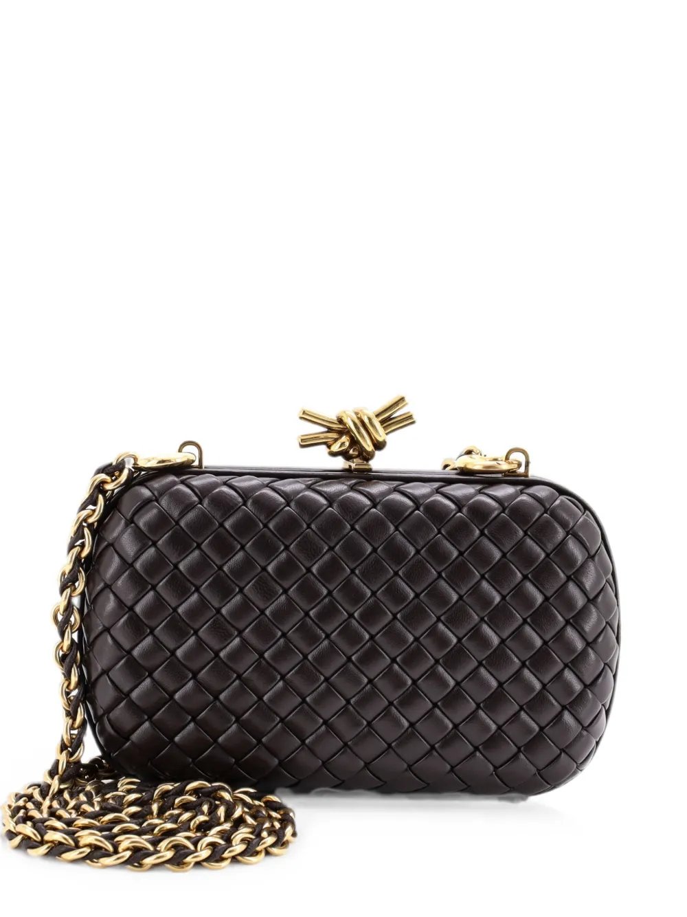 Box Knot NM Intrecciato Nappa Small clutch bag