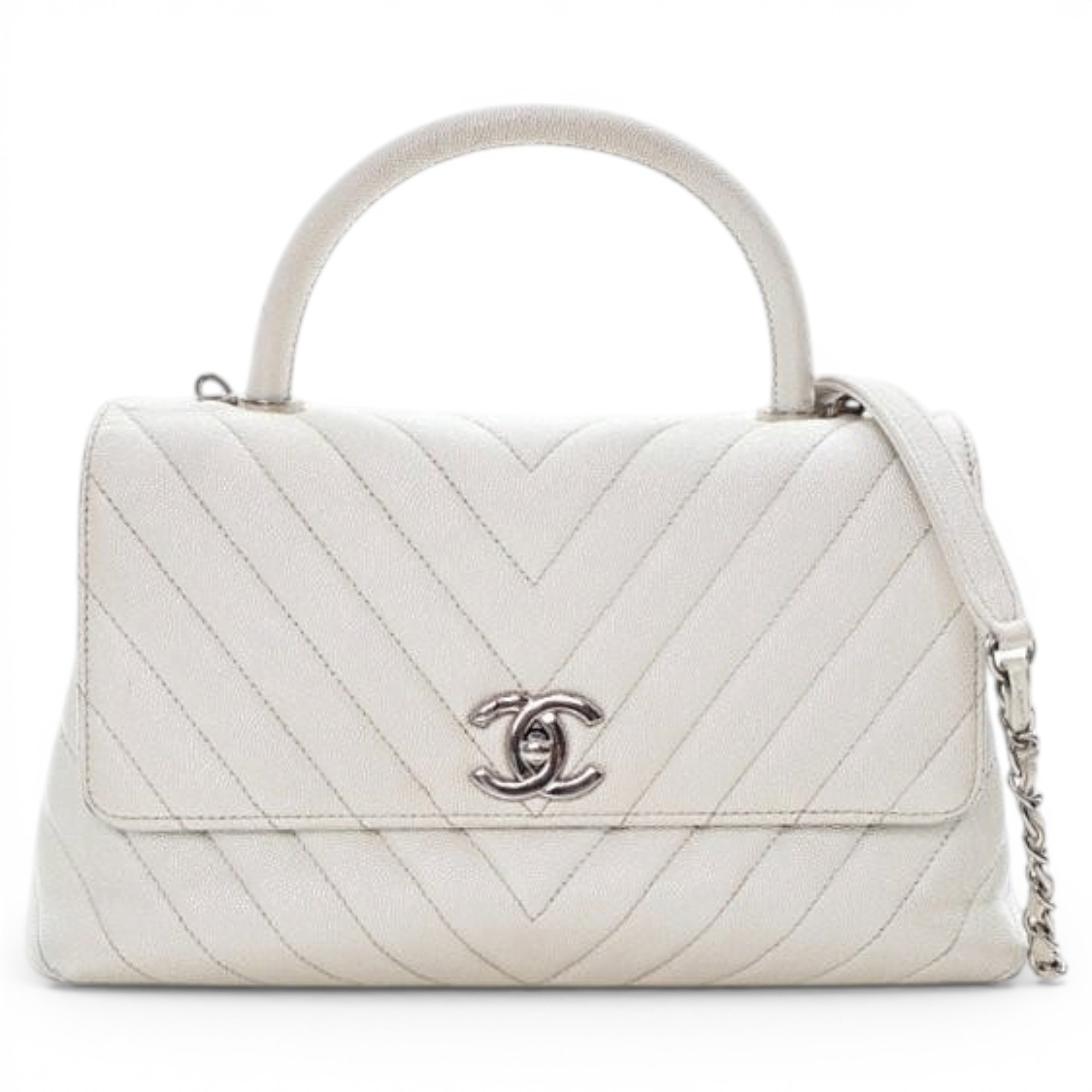 Coco Handle leather tote