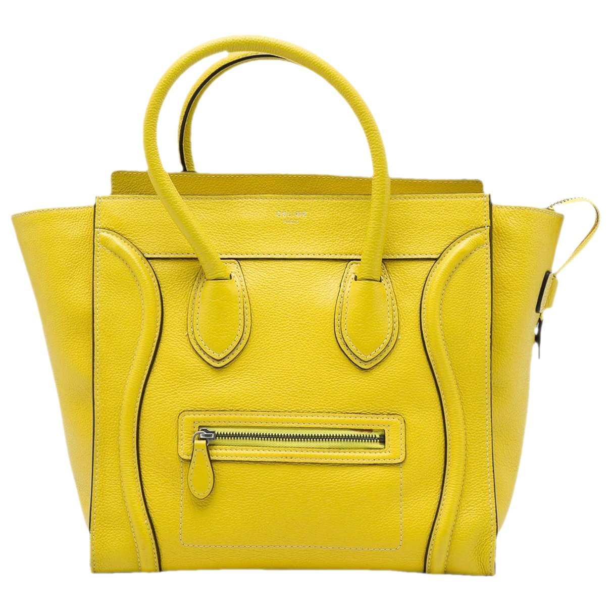 Luggage leather tote