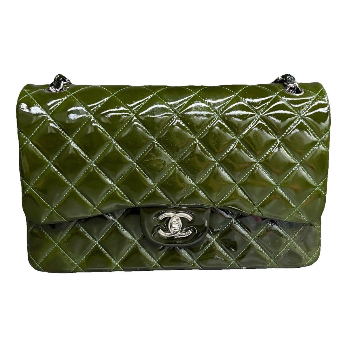 Timeless/Classique patent leather crossbody bag