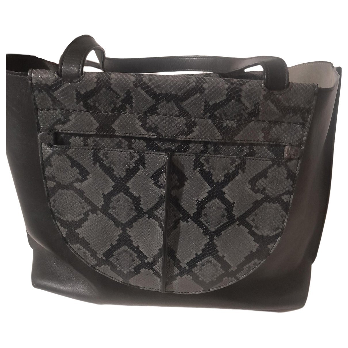 D Bag leather handbag