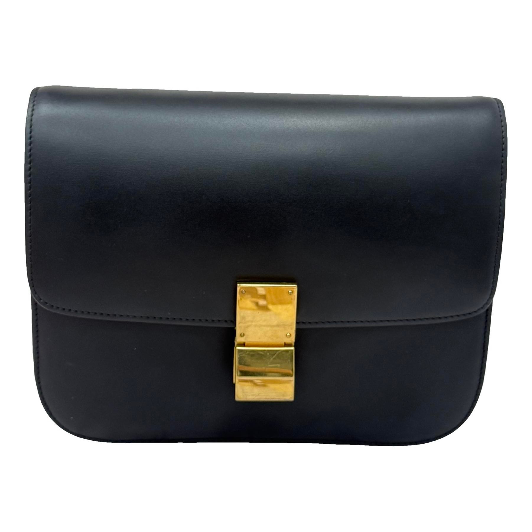 Classic leather handbag