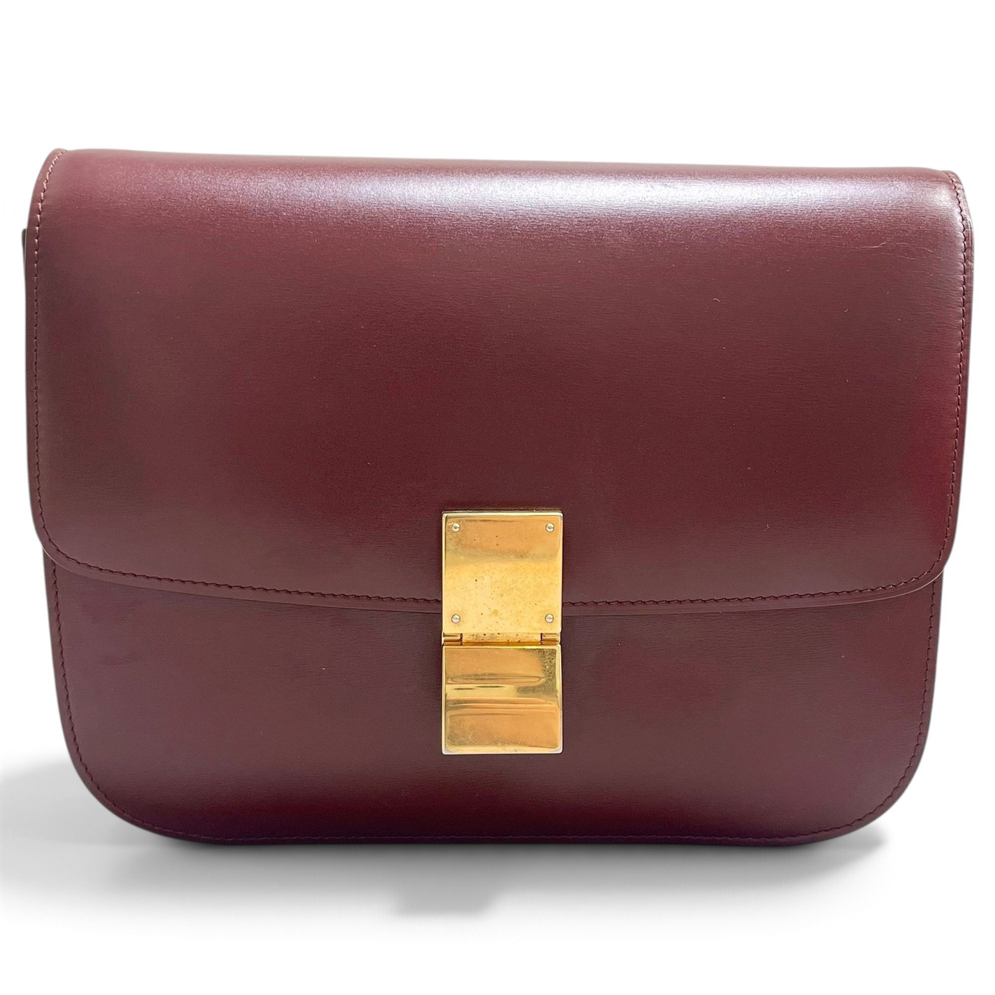 Classic leather handbag