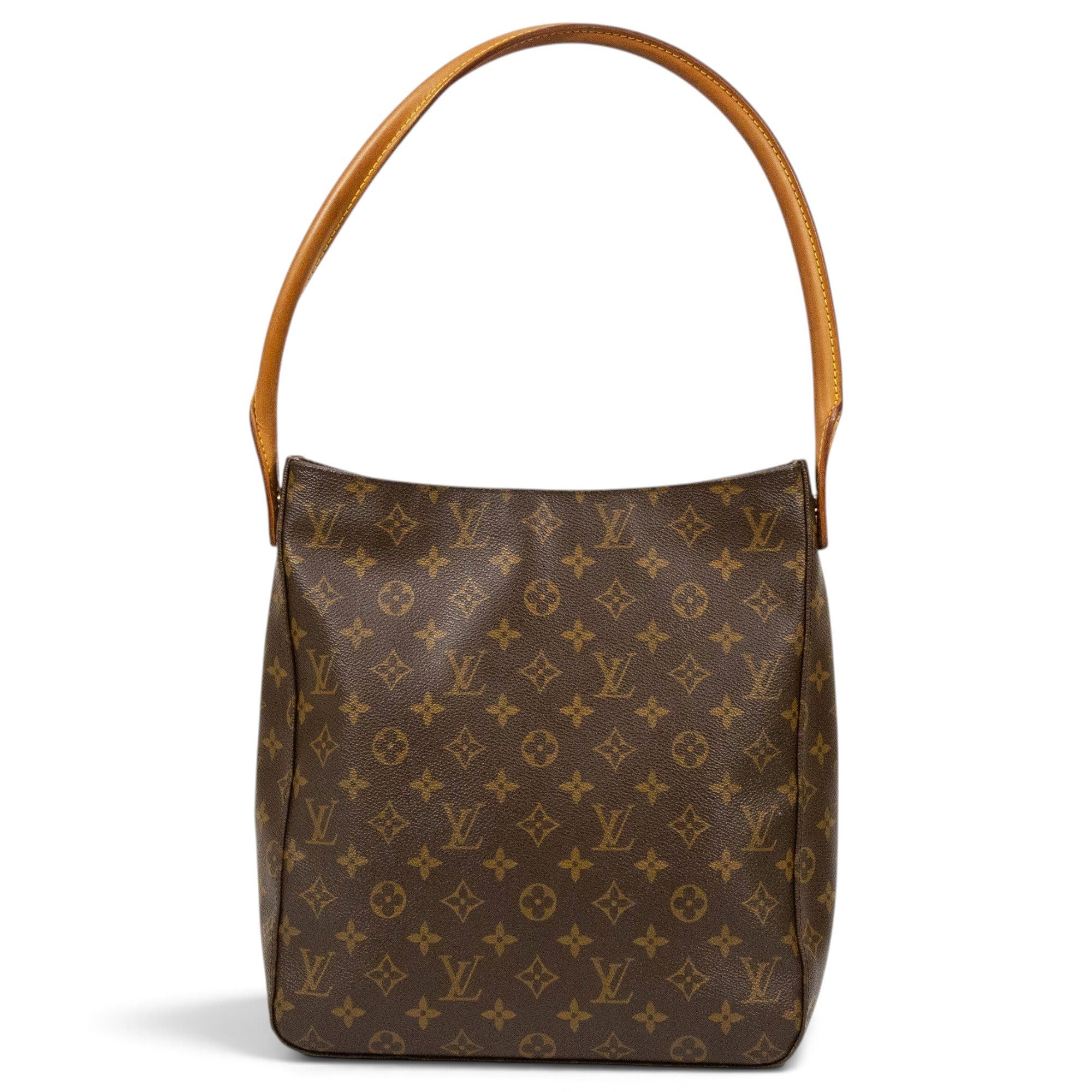 Looping cloth handbag
