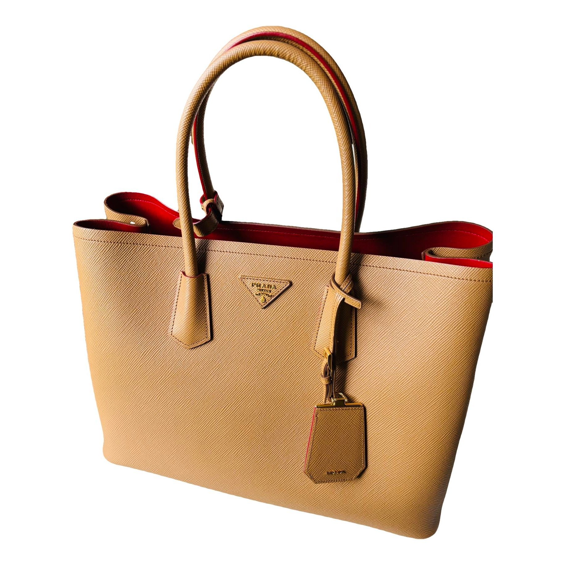 Bibliothèque leather tote