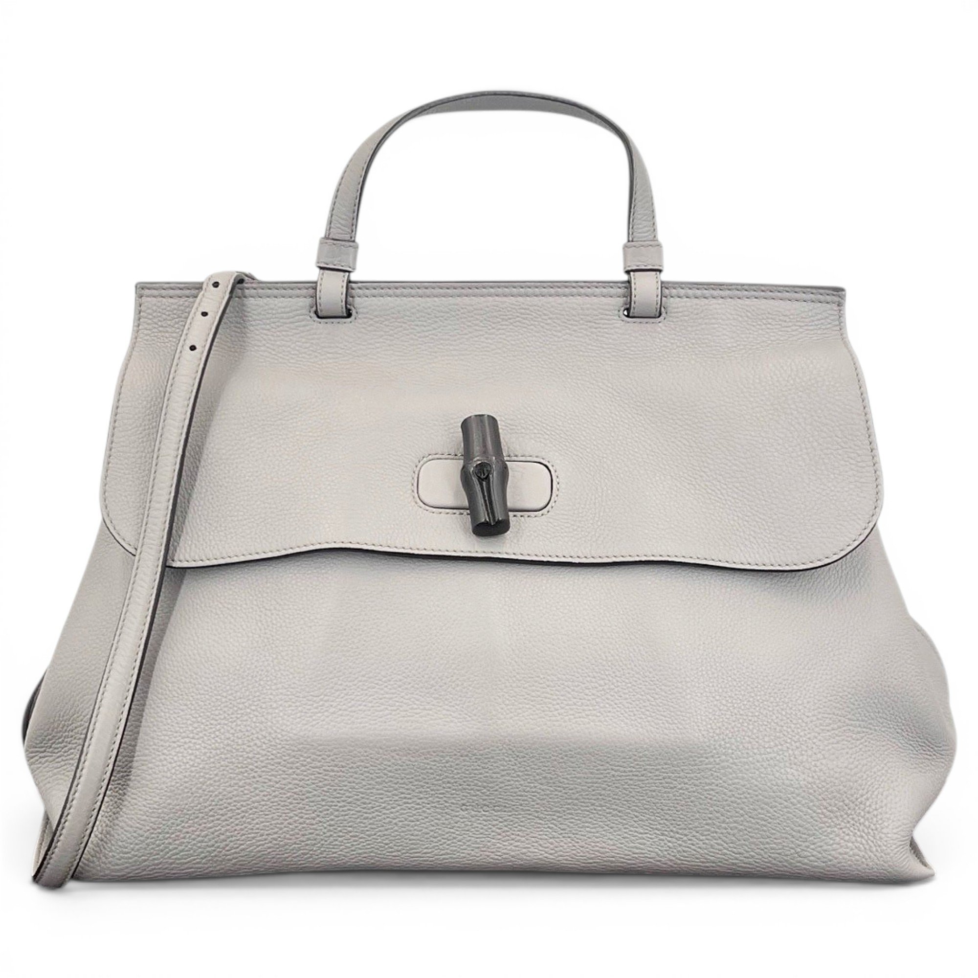 Bamboo Daily Top Handle leather handbag