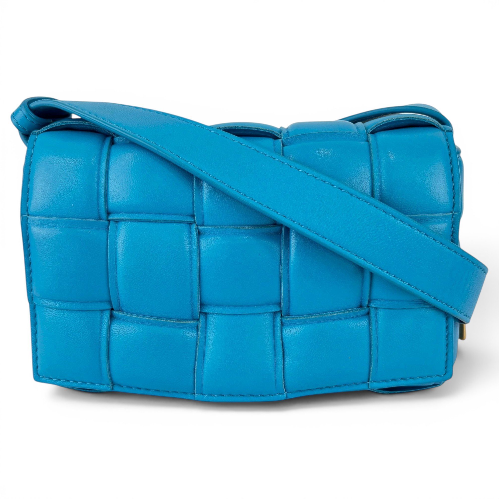 Cassette Padded leather handbag